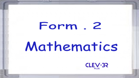 Form 2 - Mathematics (DLP)