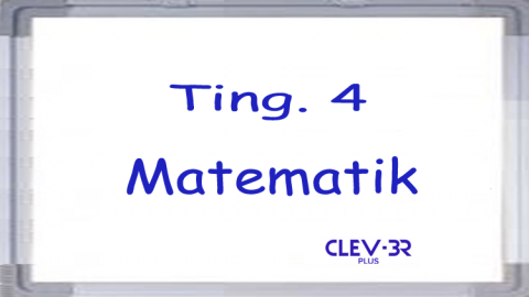 Tingkatan 4 - Matematik