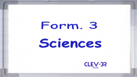 Form 3 - Sciences (DLP)