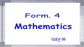 Form 4 - Mathematics (DLP)